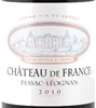 10 Chateau De France Pessac Leognan (Sarl Cpeso) 2010